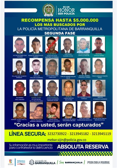 Autoridades Dan A Conocer El Nuevo Cartel De Los Más Buscados En