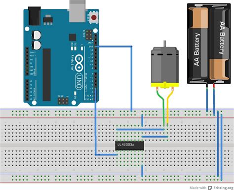 Arduino Unl A Moteur Courant Continu Electro Tuto