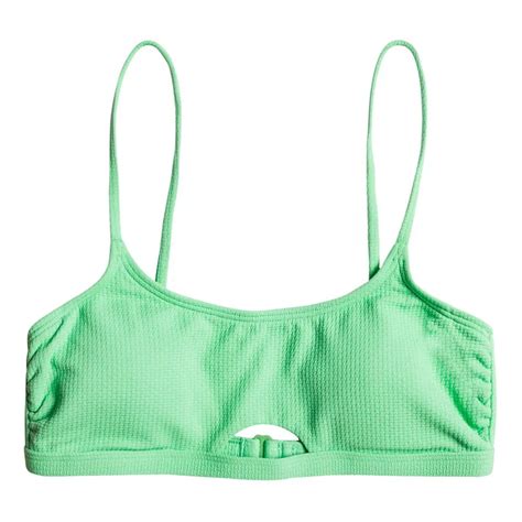Roxy Color Jam Sdlette Bikini Top Green Dressinn