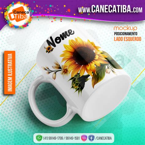 Aprender Sobre Imagem Caneca Girassol Personalizada Br