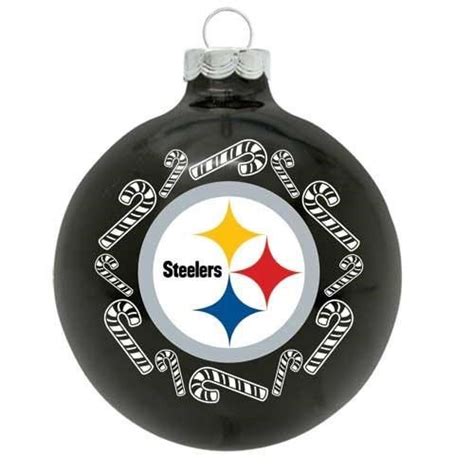 Pittsburgh Steelers Christmas Tree Ornaments