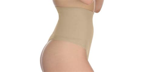 High Waisted G String Nude
