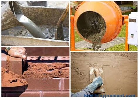 Расход цемента на укладку плитки