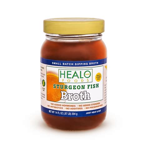 Healo Foods Sturgeon Fish Broth Protein Vitamin B12