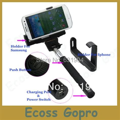 Wireless Bluetooth Handheld Monopod Aluminum Extendable Handheld ...