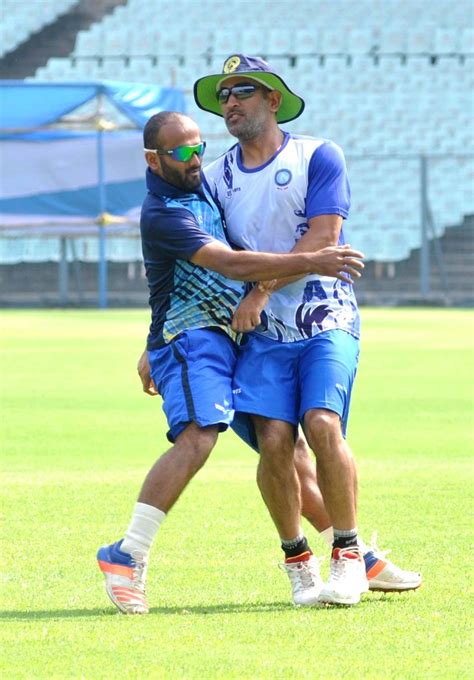 Practice Session Jharkhand Ms Dhoni