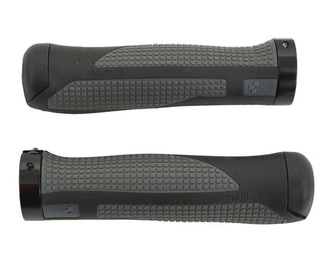 Грипсы Cube Natural Fit Race, чёрные, на замках