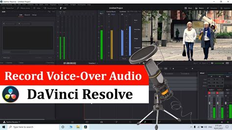 How To Record A Voice Over Audio In Davinci Resolve Recording Audio