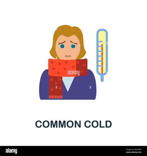 Common Cold Icon Simple Element From Health Diseases Collection