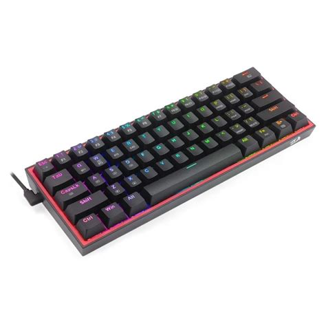 Mexx Teclado Gamer Redragon K Fizz Rgb Pro Negro