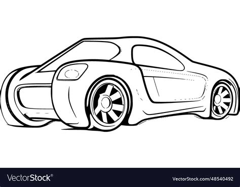 Classic car Royalty Free Vector Image - VectorStock