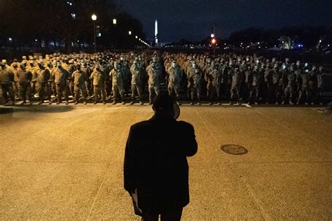 Pics Us Marshals Deputize Troops For Biden Inauguration In Front