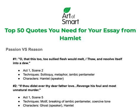 50 Important Quotes You Should Pay Attention to in Hamlet