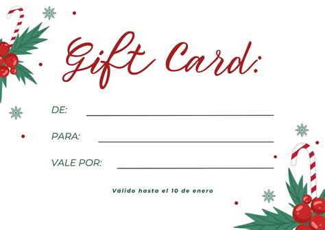 Plantillas De Certificado De Regalo De Navidad Gratis Para Word