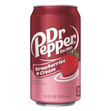 Dr. Pepper Strawberry & Cream 355ml