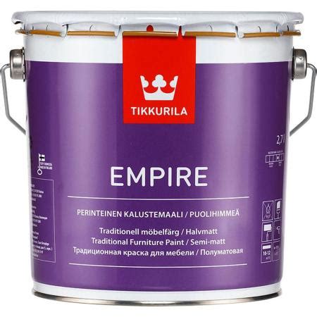 ТИККУРИЛА Эмпире база А белая краска для мебели (2, 7л) / TIKKURILA ...