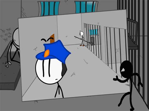 Stickman Prison Escape Sim For Ios Iphoneipad Free Download At Apppure