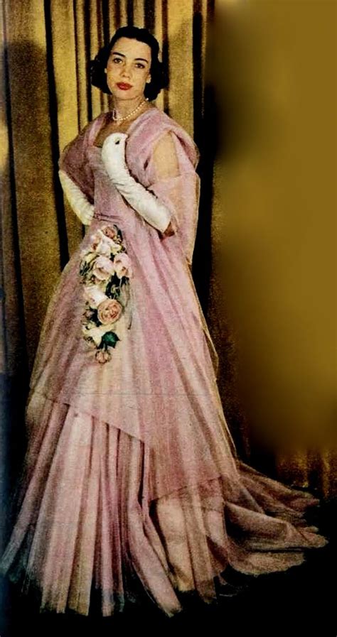 1949 Jeanne Lafaurie Fashion Vintage Fashion Evening Gowns