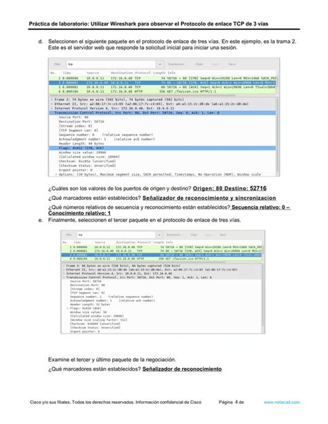 Lab Using Wireshark To Observe The Tcp Way Handshake