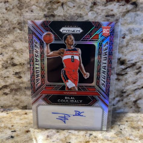 Panini Prizm Bilal Coulibaly Snakeskin Auto Rc Washington