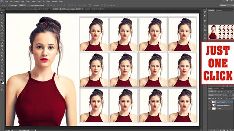 How To Make Passport Size Photo In Photoshop Just 1 Click Passport