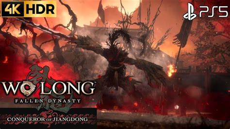 Wo Long Fallen Dynasty Conqueror Of Jiangdong Final Boss Fight 4k Wo