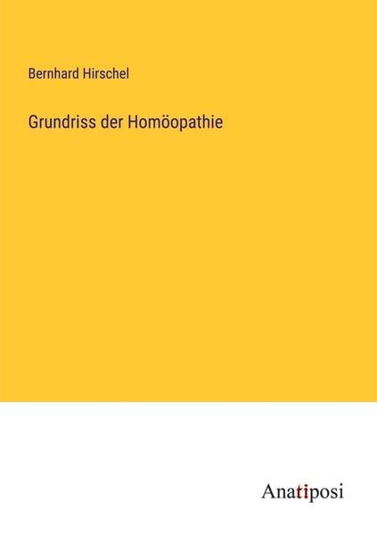 Grundriss Der Hom Opathie Online Kaufen