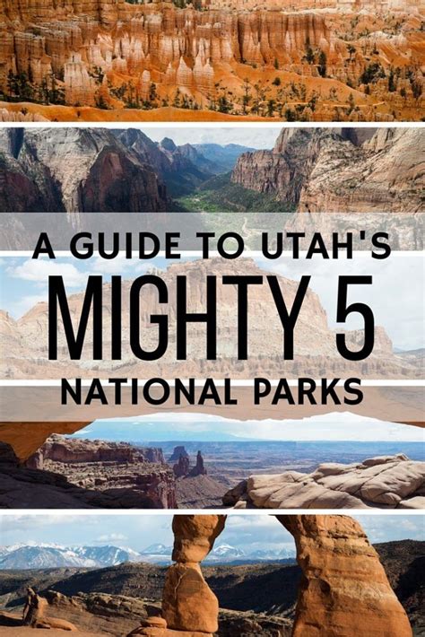 The Mighty 5 A Guide To Utah S Top National Parks