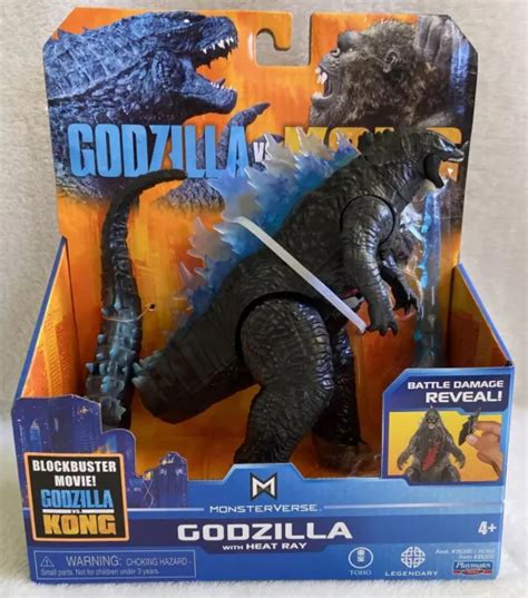 FIGURINE ARTICULÉE MONSTERVERSE Godzilla vs Kong GODZILLA avec HEAT RAY