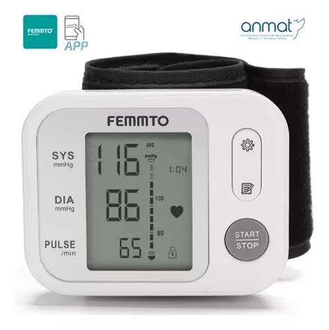 Femmto Yk Bpw Monitor De Presion Arterial Medidor Tensiometro Digital