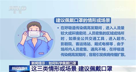 【冬季谨防呼吸道疾病】新闻提示：如何科学佩戴口罩 时事要闻 舜网新闻