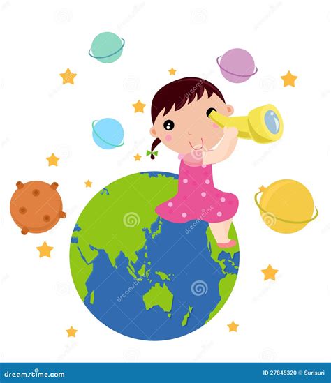 Astronomy For Kids Stock Photo Image 27845320