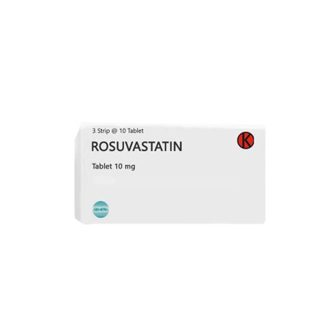 Rosuvastatin 10 Mg 10 Tablet Kegunaan Efek Samping Dosis Dan Aturan