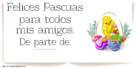 Felicitaciones Personalizadas De Pascua Conejos Felices Pascuas