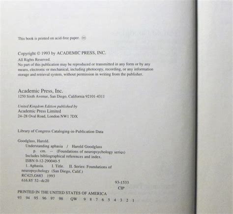 Handbook Of Neuropsychology Language And Aphasia 10