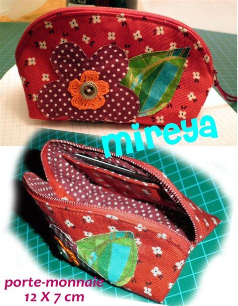 Mireya Cr Ation Couture Porte Monnaie Tuto Porte Monnaie Creation