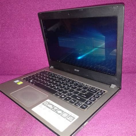 Jual Laptop Acer Aspire E Intel Core I Nvidia Geforce Gb Ram Gb