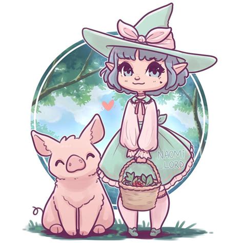 Naomi Lord Art On Instagram 🐷 Pig Witch 🐷 💕 Her Piggy Assistant