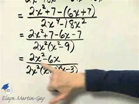 Martin Gay Intermediate Algebra 6th Ed Ch 6 Ex 11 YouTube