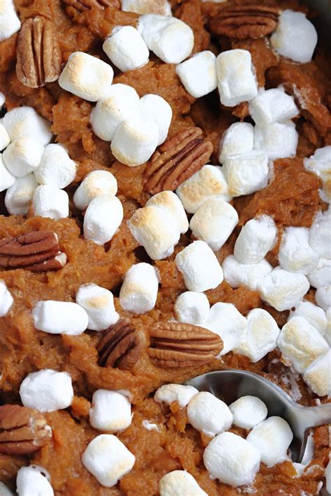 Slow Cooker Sweet Potato Casserole