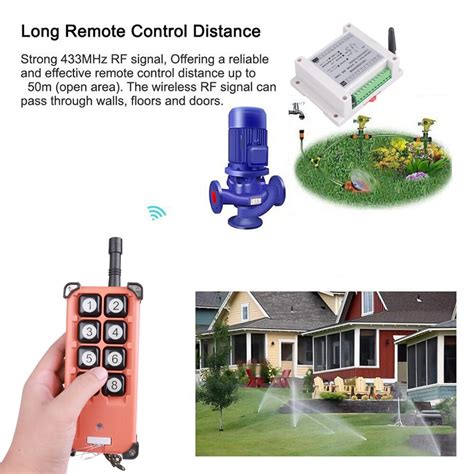 DC12V 24V 36V 8CH Channel Wireless Remote Control Grandado