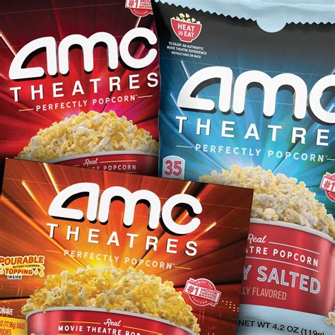 AMC Theatres Perfectly Popcorn - Package Design