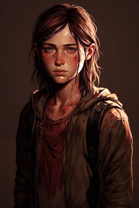 Artstation Ellie Williams The Last Of Us