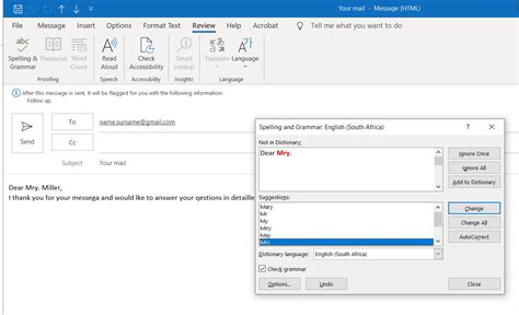 Outlook How To Turn On Spell Check In Outlook Ionos