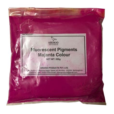 Krokio Majenta Fluorescent Color Pigments Powder Plastic Kg At Rs