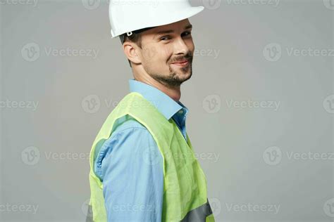 man in construction uniform blueprints builder isolated background 23770494 Stock Photo at Vecteezy