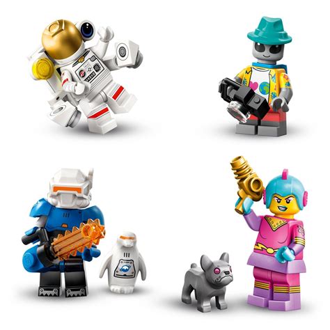 LEGO Collectable Minifigures 71046 Minifiguren Serie 26 Space 2x