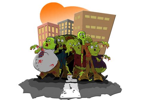 Zombie horde by salejovic on DeviantArt