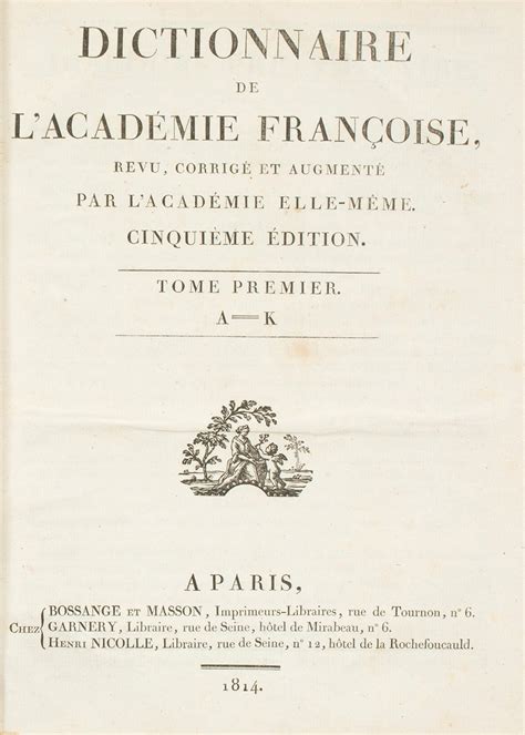 Lot - Dictionnaire de L'Academie Francaise