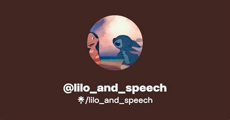 Lilo And Speech Instagram Linktree